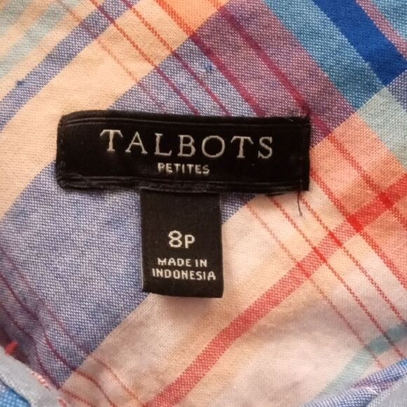 TALBOT'S Women's Button Down Shirt - Picture 5 of 7